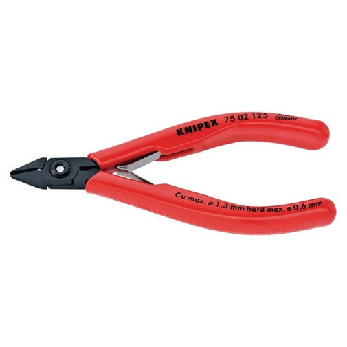 Alicate Corte Diagonal Para ElectrÓnica Longitud 125 Mm Form