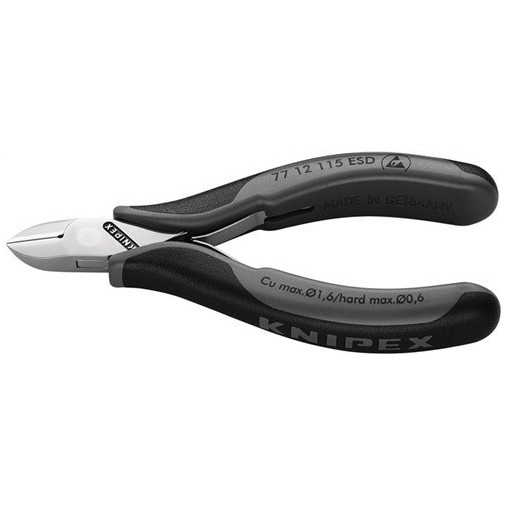 Alicate Corte Diagonal Para ElectrÓnica Longitud 115 Mm Form