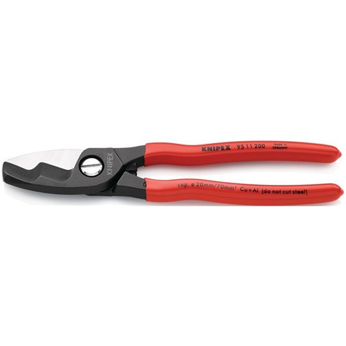 Cortacables Longitud 200 Mm Revestimiento De PlÁstico Knipex