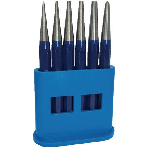 Juego De Punzones De Deriva 6 Uds. 1-2-3-4-5 + DiÁm. De Gran