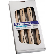 Juego De Formones 6,10,12,16,20,26 Mm Mango De Carpe Forma U