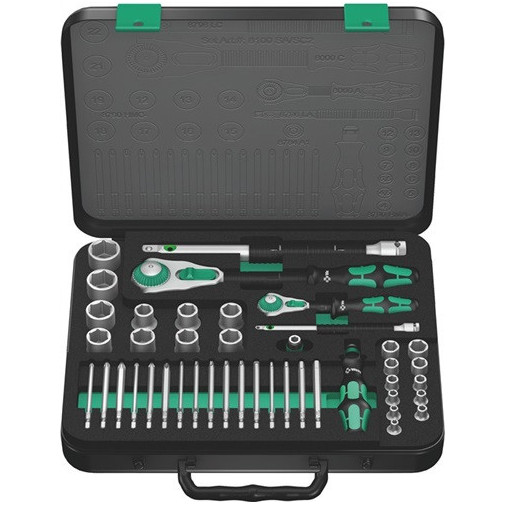 Juego De Llaves De Vaso 8100 Sa/sc 2 Zyklop 43 Uds. 1/4 + 1/