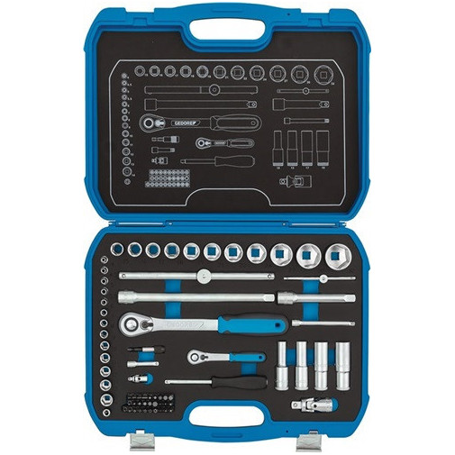 Juego De Llaves De Vaso 19 Bmc 20 69 Uds. 1/4 + 1/2 Pulg. An