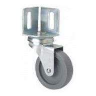 Rueda Gir 040mm 3-0009 Angulo Ranurado 022kg.liso Pp Gr B Bp