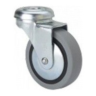 Rueda Gir 060mm 1-0017 Ag/pas 025kg.liso Gom N/g Bd Pgi Alex