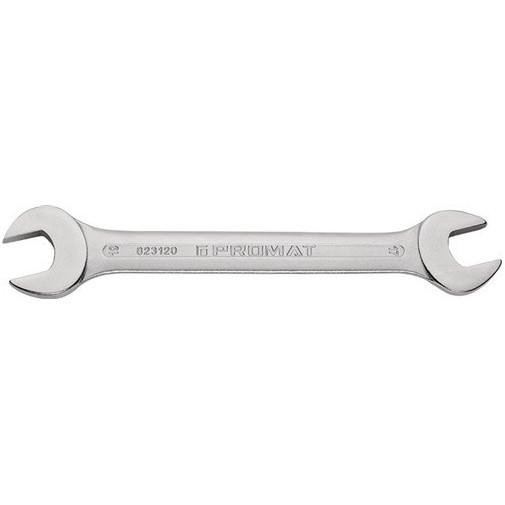 Llave De Doble Boca 14 X 15 Mm Longitud 186 Mm Cromada Proma