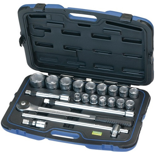 Juego De Llaves De Vaso 21 Uds. 3/4 Pulg. Anchos De Llave 19