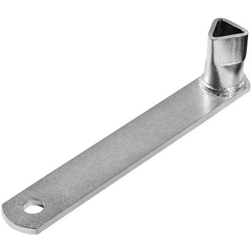 Llave Triangular M12 Sobre Hierro Plano Sin Remache Apto Par