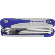 Juego De Destornilladores 9 Uds. Soporte Plegable De Mano Sl