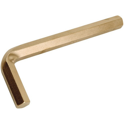 Lave Allen Acodada Ancho De Llave 8 Mm Sin Chispas 100 X 36