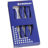 Juego De Destornilladores 7 Uds. Ranura / Ph / Pzd Mango Tri