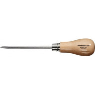 PunzÓn / Escariador Con Punta Redonda Mango De Madera Longit