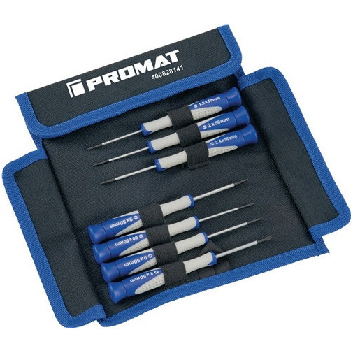 Jgo. Destornilladores Mec. De PrecisiÓn 7 Uds. Ranura / Ph P