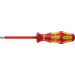 Wera Destornillador aislante 05006160001 165 I Pz Vde para tornillos Pz Phillips, 0 x 80 mm, rojo/amarillo