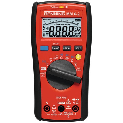 MultÍmetro Mm 6-2 0,1-1000 V Ca/cc True Rms Benning