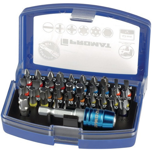 Surtido De Puntas 32 Uds. Ranura/ph/pzd/tx/tx-bo/hexagonal P