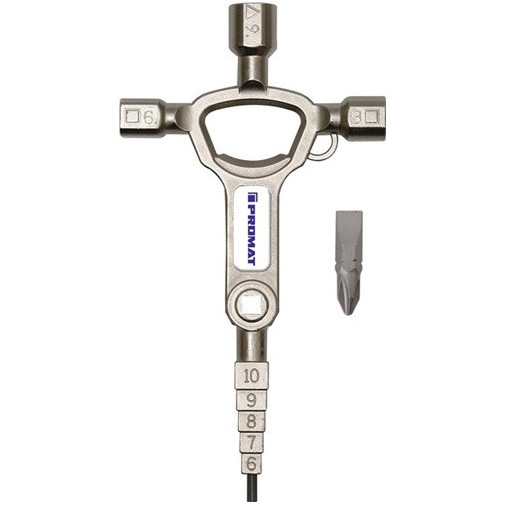 Llave De Armario 7 Funciones Abrebotellas Integrado Promat