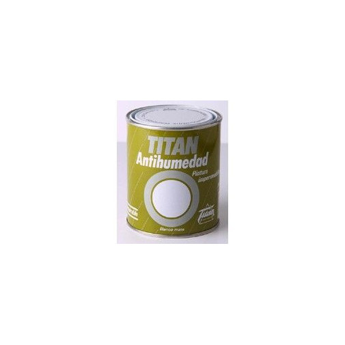 Pintura Antihumedad Al Disolvente Titan Blan 750ml 019000234