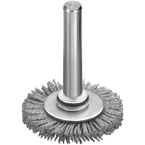 Cepillo Circular DiÁm. 30 Mm VÁstago 6 Mm Sic Cerdas Abrasiv