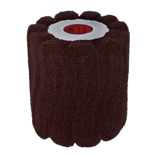 Abanico De VellÓn Medio MarrÓn DiÁm. 100 X An 100 Mm 19 Mm P