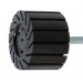 Soporte de goma) Diámetro 15 x ancho 30 mm 6 mm vástago para lijado