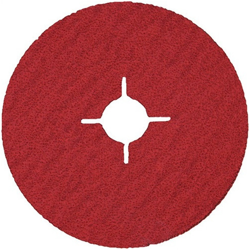 Disco De Fibra DiÁm. 115 Mm GranulaciÓn 80 Inox Grano CerÁmi