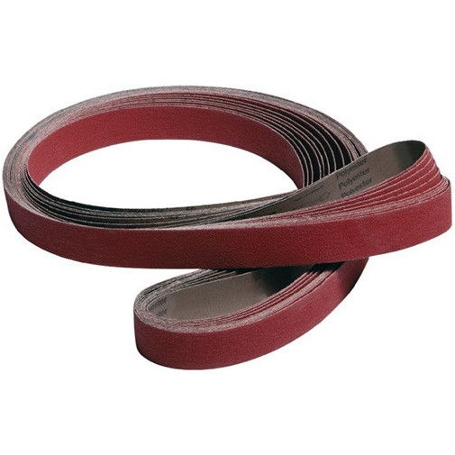 Banda De Lija L 2000 Mm An 75 Mm GranulaciÓn 80 Para Inox Gr