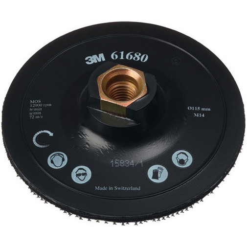 Plato De Soporte Scotch Brite Dh-ac DiÁm. 115 Mm M14 Con Ce