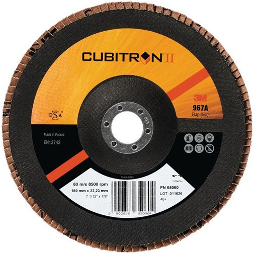 Disco Abrasivo De LÁminas Cubitron Ii 967a DiÁm. 115 Mm Gra