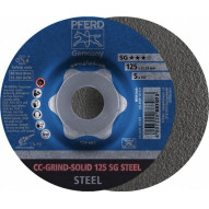 Disco De Desbaste Cc-grind-solid Sg Steel D 125 X Gr Mm Acod