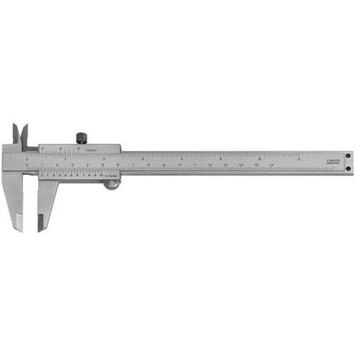 Calibre Pie De Rey De Bolsillo Din 862 150 Mm Con Tornillo D