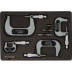 Juego De MicrÓmetros De Exteriores Din 863/1 0-100 Mm Promat