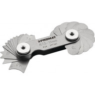 Plantilla De Radio 7,5-15 Mm NÚmero De Hojas 16 Uds. Promat