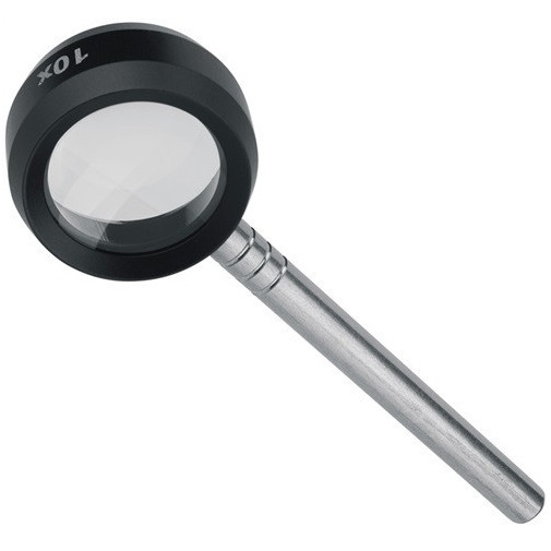 Lupa Manual Tech-line Aumento 10x DiÁm. Lente 28 Mm Schweize