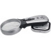 Lupa Manual Iluminada Tech-line Inducción Aumento 2x/4x Led