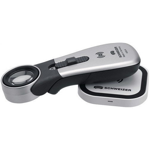 Lupa Manual Iluminada Tech-line InducciÓn Aumento 10x Led Di