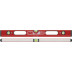 Nivel De Burbuja Robusto 80 Cm Aluminio Rojo +- 0,5 Mm/m Bmi