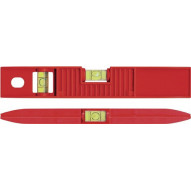 Nivel De Burbuja Torpedo 25 Cm Abs Rojo +- 1 Mm/m Con ImÁn B
