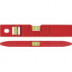 Nivel De Burbuja Torpedo 25 Cm Abs Rojo +- 1 Mm/m Con ImÁn B
