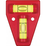 Nivel De Burbuja En Cruz 60 Mm PlÁstico +- 1 Mm/m