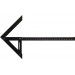 ÁNGULO DE CENTRADO LONGITUD DE BRAZO 250 X 160 MM PROMAT, Escuadra