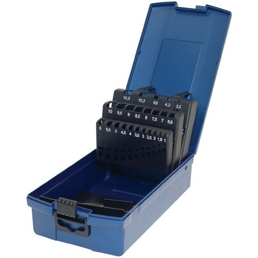 Casete VacÍo Apto Para Broca Espiral Din 338 Lectura 1-10,5