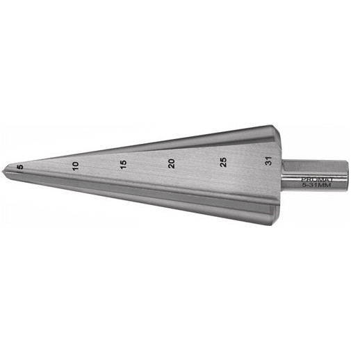 Broca De Escariado De Chapa Área De PerforaciÓn 5-31 Mm Hss-