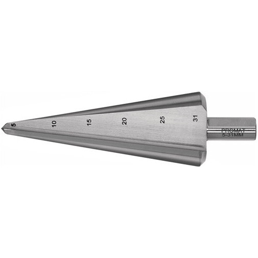 Broca De Escariado De Chapa Área De PerforaciÓn 5-31 Mm Hss