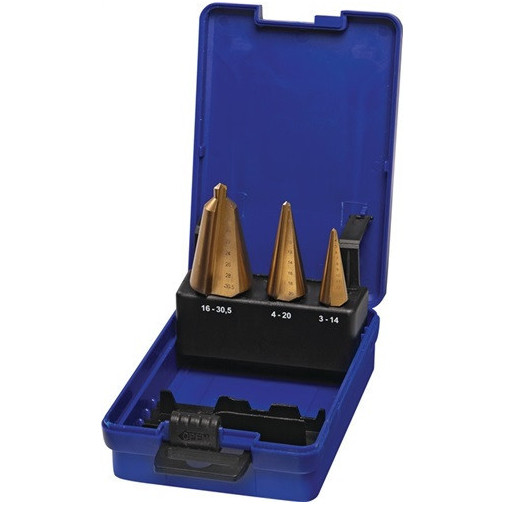 Juego De Brocas De Escariado De Chapa 3-14 / 4-20 / 16-30,5