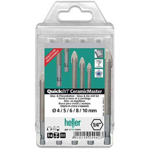 Juego De Brocas Quickbit Ceramic Master 5 Uds. DiÁm. 4, 5, 6