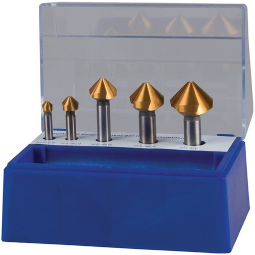 Juego De Avellanadores CÓnicos Din 335 C 90 Grad. 6,3-25 Mm