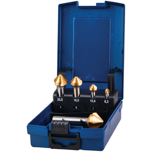 Juego De Avellanadores CÓnicos Din 335 C 90 Grad. 6,3-25 Mm