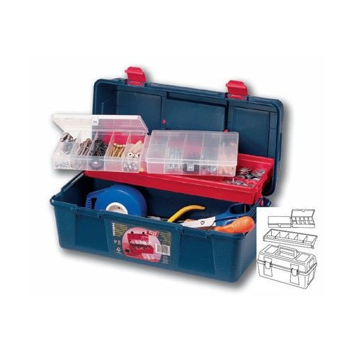 Caja Herram 400x206x188mm Band/estu Pp Az N§25 Tayg