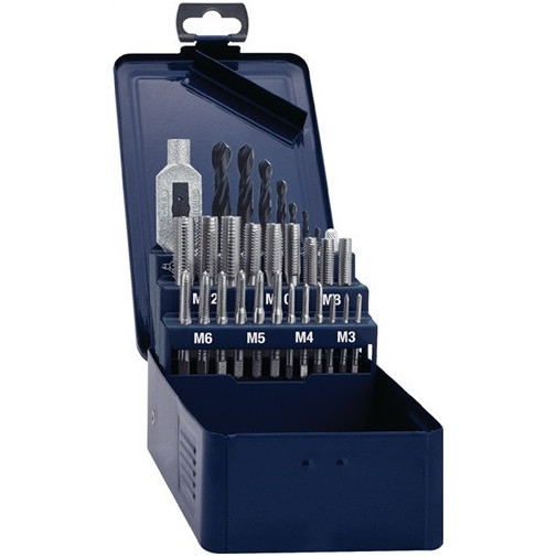 Juego De Machos De Roscar Manuales Din 352 M3-m12 Hss 29 Uds